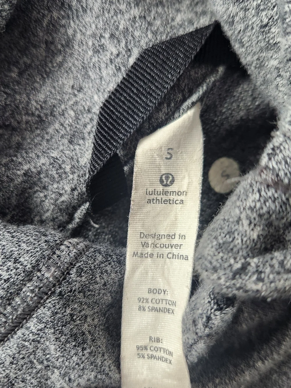 Lululemon athletica Gray Pull Over Sweater